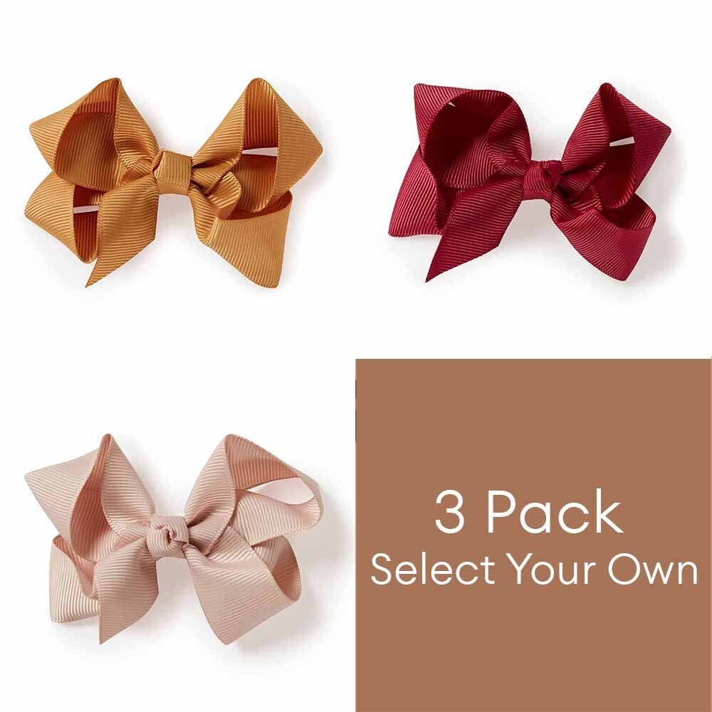 Bow Hair Clip 3 Pack - View 1