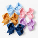 Bow Hair Clip 5 Pack - Pick Your Colours - Thumbnail 1
