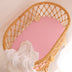 Bubblegum Organic Bassinet Sheet / Change Pad Cover | Snuggle Hunny