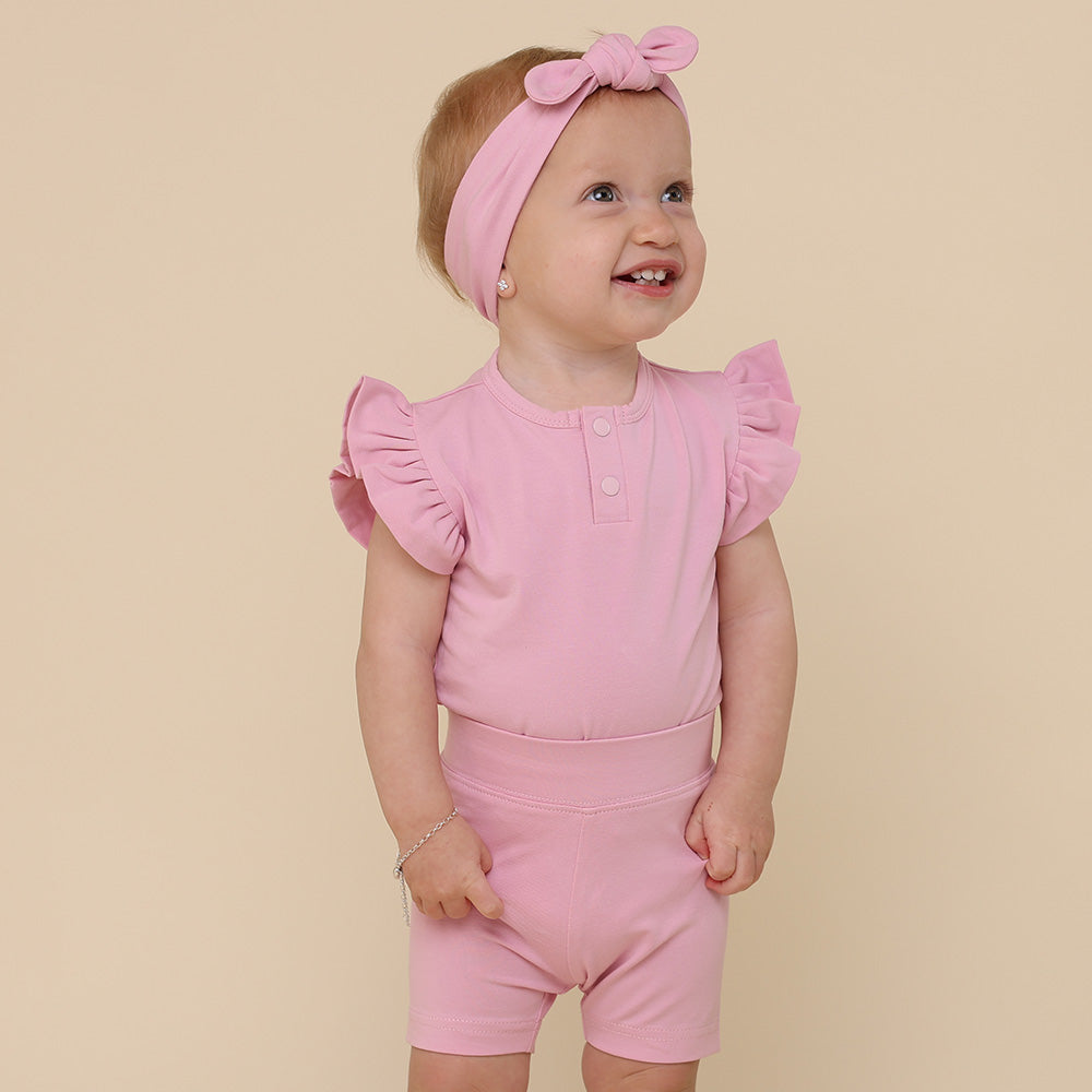 Bubblegum Organic Bike Shorts - View 5