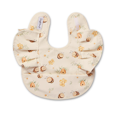 Bumblebees Frill Snuggle Bib | Snuggle Hunny