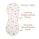 Butterfly Organic Cotton Burp Cloth - Thumbnail 5
