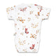 Butterfly Short Sleeve Organic Kimono Bodysuit - Thumbnail 8
