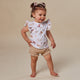 Butterfly Organic Short Sleeve Top with Frill - Thumbnail 3
