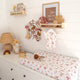 Butterfly Organic Bassinet Sheet / Change Pad Cover - Thumbnail 3