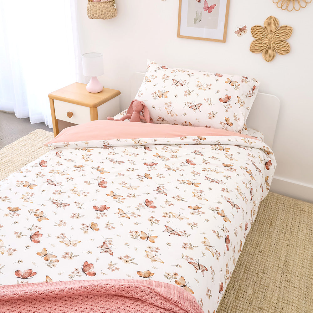 Butterfly Organic Cotton Quilt Cover - View 6