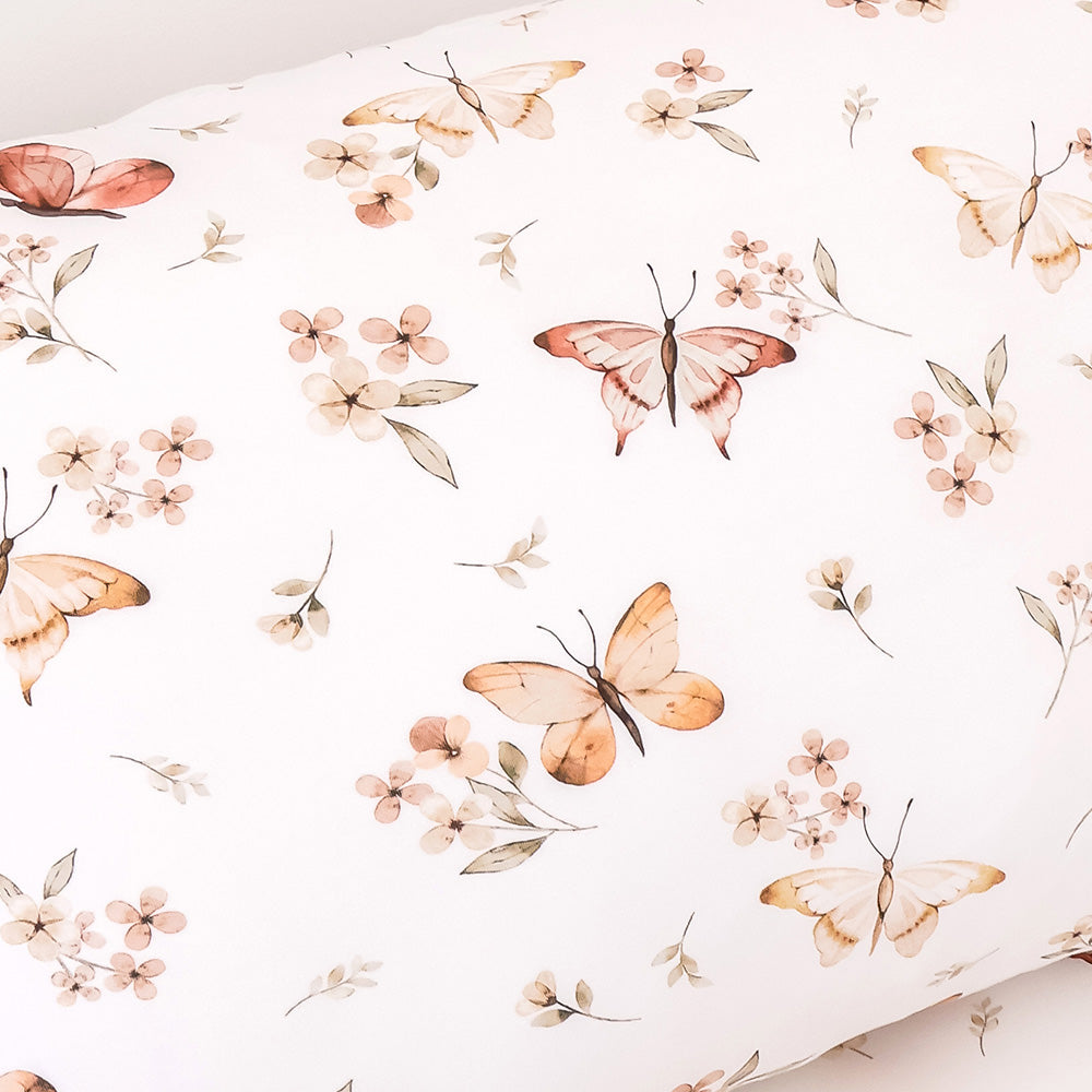 Butterfly Organic Cotton Single Pillowcase - View 2