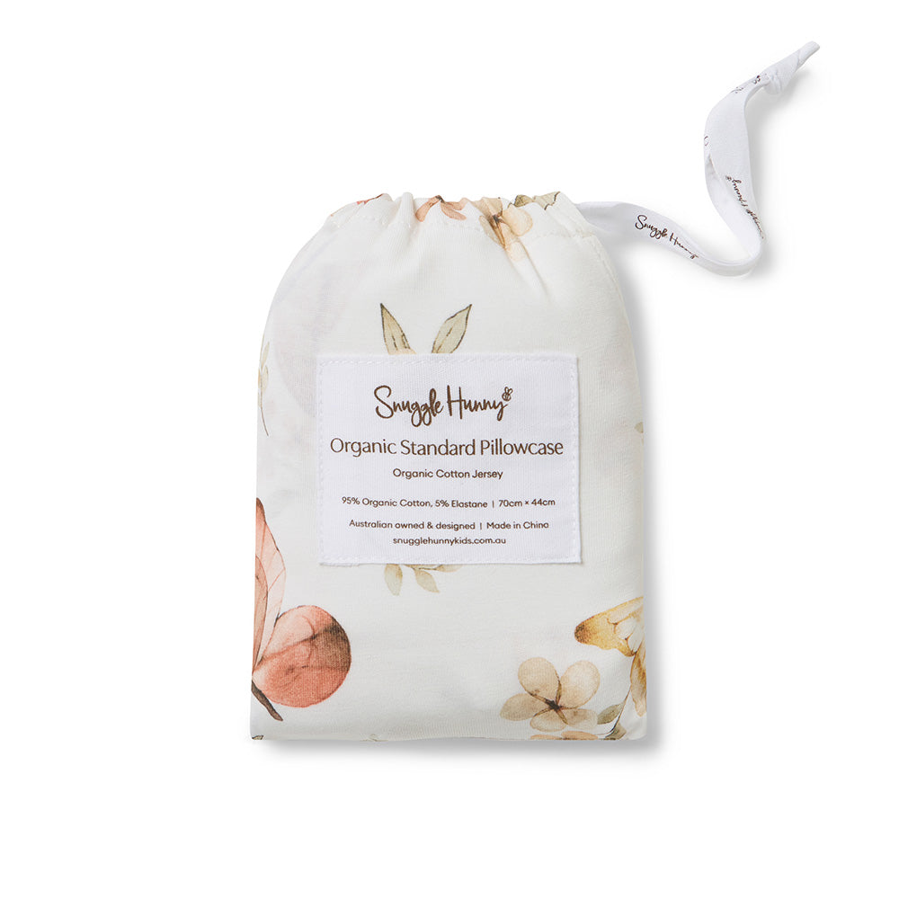 Butterfly Organic Cotton Single Pillowcase - View 5