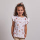 Butterfly Organic T-Shirt with Frill - Thumbnail 8