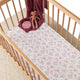 Camille Organic Fitted Cot Sheet - Thumbnail 1