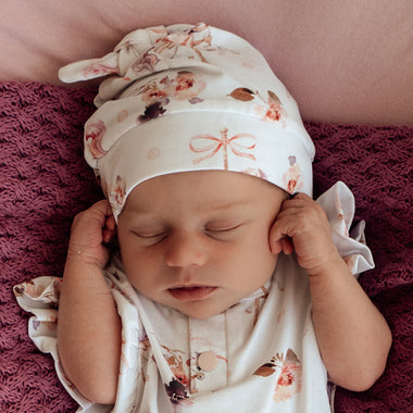 Carousel Organic Knotted Beanie | Snuggle Hunny