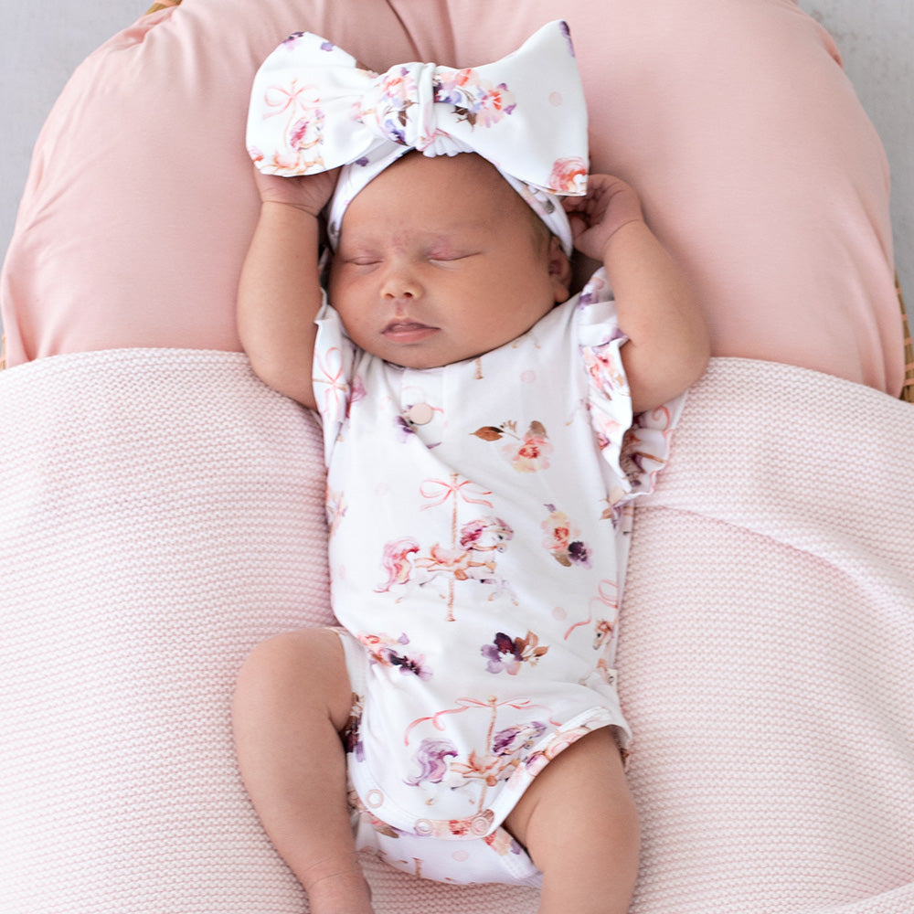 Carousel Organic Oversized Bow - View 5