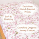 Cherry Blossom Organic Cotton Fitted Sheet - Thumbnail 4