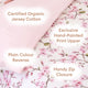 Cherry Blossom Organic Cotton Quilt Cover - Thumbnail 4
