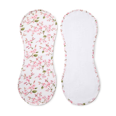 Cherry Blossom Organic Cotton Burp Cloth | Snuggle Hunny