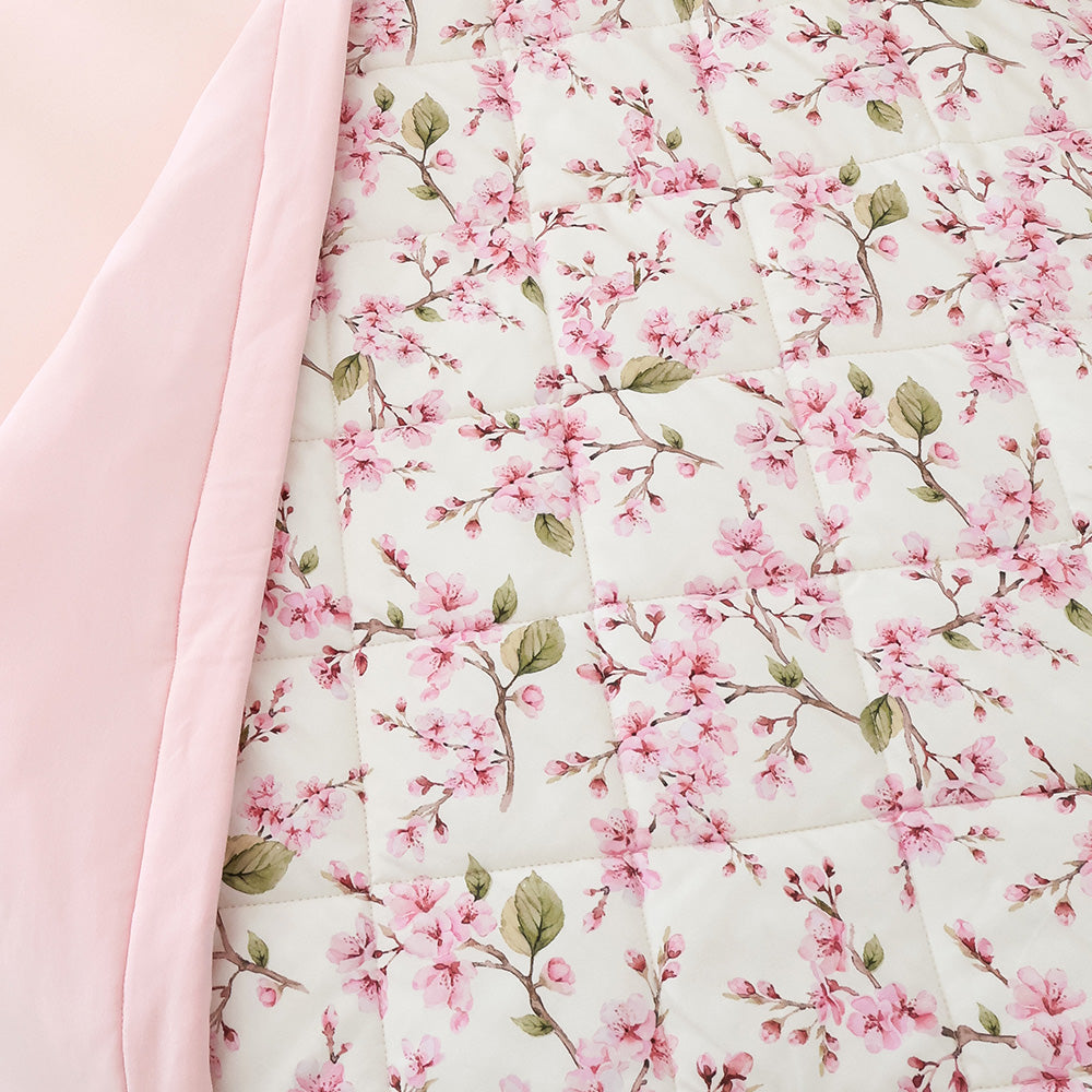 Bundle - Cherry Blossom Cot Comforter & Toddler Pillowcase - View 4