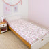 Cherry Blossom Organic Cotton Fitted Sheet | Snuggle Hunny