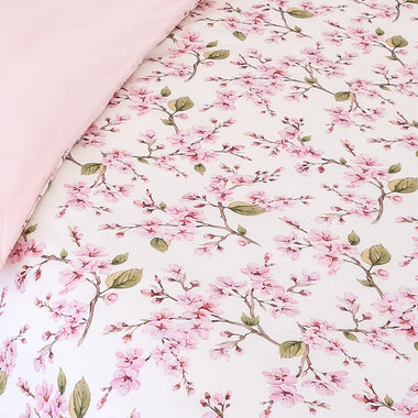 Cherry Blossom Organic Cotton Quilt Cover | Snuggle Hunny