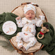 Christmas Pups Organic Snugglesuit Convertible Romper - Thumbnail 3