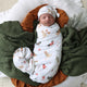 Christmas Pups Organic Jersey Wrap & Beanie Set - Thumbnail 5