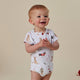 Christmas Pups Short Sleeve Organic Bodysuit - Thumbnail 9