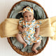Citrus Squeeze Short Sleeve Organic Dress - Thumbnail 6