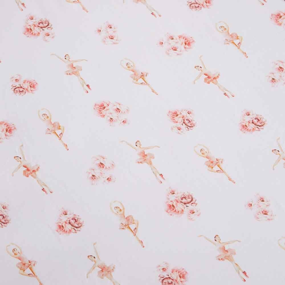 Ballerina Organic Fitted Cot Sheet - View 2