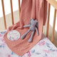 Lilac Skies Organic Fitted Cot Sheet - Thumbnail 5