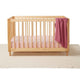 Lullaby Pink Organic Fitted Cot Sheet - Thumbnail 4