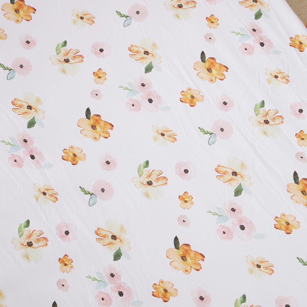 Poppy Organic Fitted Cot Sheet - View 2