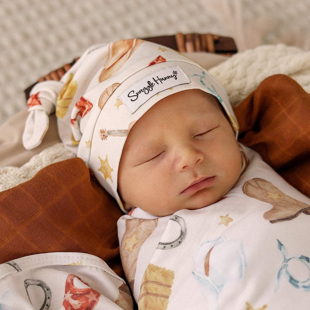 Cowboys Organic Knotted Beanie - View 6