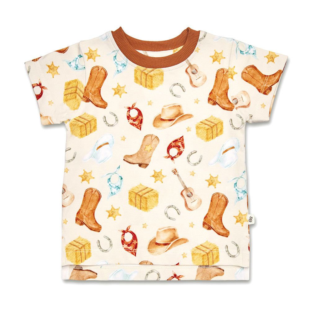 Cowboys Organic Short Sleeve T-Shirt - View 2