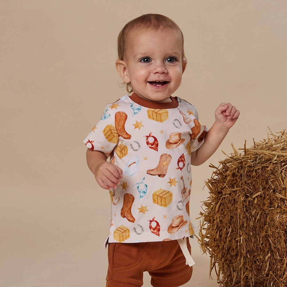 Cowboys Organic Short Sleeve T-Shirt - View 7