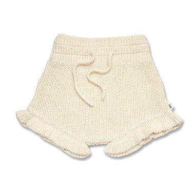 Cream Organic Cotton Knit Bloomers | Snuggle Hunny