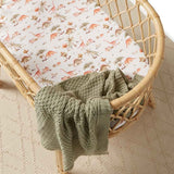 Dewkist Diamond Knit Organic Baby Blanket