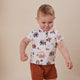 Diggers & Tractors Organic Short Sleeve Top - Thumbnail 1