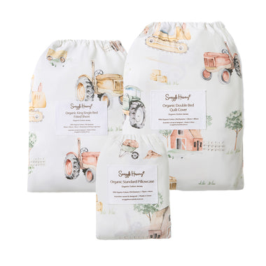 Bundle - Diggers & Tractors King Single Bedding | Snuggle Hunny