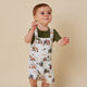 Diggers & Tractors Organic Snuggle Overall Shorts - Thumbnail 4