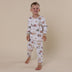 Diggers & Tractors Organic Kids Long Sleeve PJ Set | Snuggle Hunny