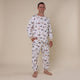Diggers & Tractors Organic Mens Long Sleeve PJ Set - Thumbnail 1