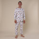 Diggers & Tractors Organic Mens Long Sleeve PJ Set - Thumbnail 3