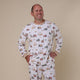 Diggers & Tractors Organic Mens Long Sleeve PJ Set - Thumbnail 5