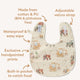 Diggers & Tractors Snuggle Bib - Thumbnail 4