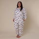 Diggers & Tractors Organic Womens Long Sleeve PJ Set - Thumbnail 3