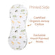 Dog Park Organic Cotton Burp Cloth - Thumbnail 6