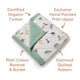 Dog Park Organic Cotton Cot Comforter - Thumbnail 5