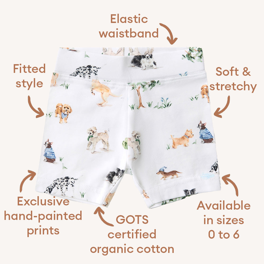 Dog Park Organic Bike Shorts - View 5