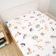Dog Park Organic Cotton Fitted Sheet - Thumbnail 3