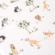 Dog Park Organic Cotton Fitted Sheet - Thumbnail 2
