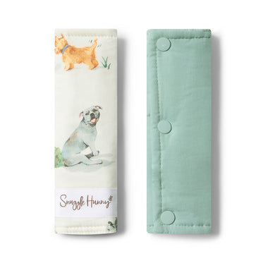 Dog Park Universal Pram Strap Covers | Snuggle Hunny
